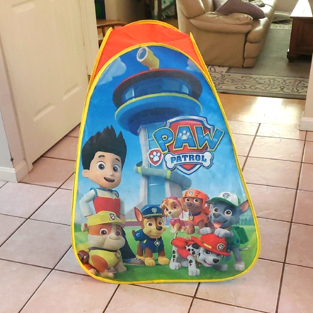 Paw Patrol Adventure Play Tent - Blue and Orange